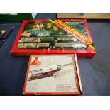 BOXED HORNBY RAILWAYS ELECTRIC TRAINSET AND BOXED LIMA OPERATING TRUCK TERMINAL