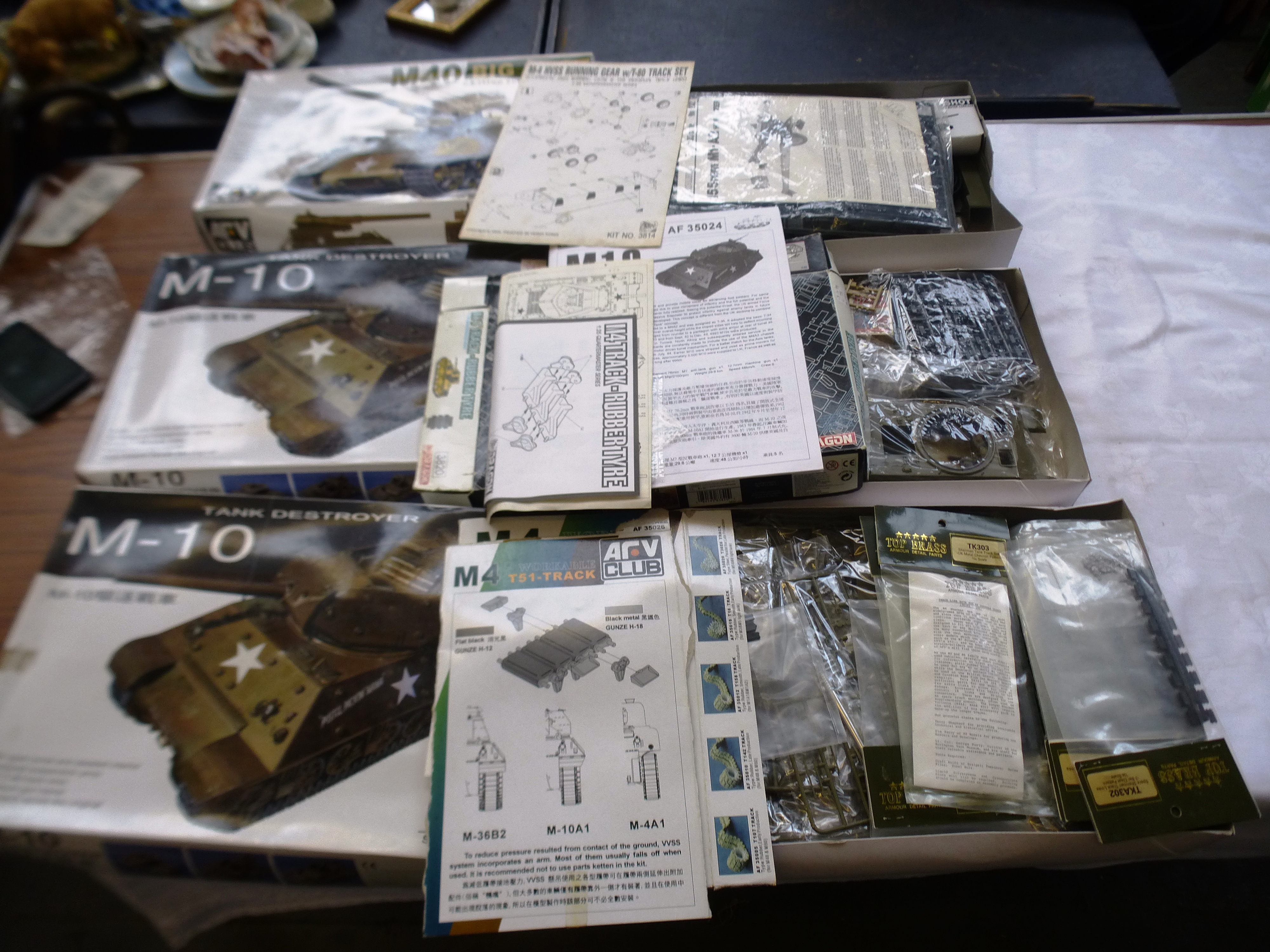 6 BOXED AFV CLUB MODEL KITS - Image 3 of 3