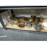 QUANTITY OF ASSORTED PLATED WARE AND PART ROYAL ALBERT DINNER SERVICE