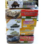 5 BOXED DRAGON MODEL KITS