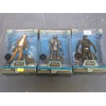 3 BOXED STAR WARS ELITE SERIES FIGURES - IMPERIAL DEATH TROOPER, K-2SO AND CAPTAIN CASSIAN ANDOR