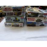 7 BOXED ACADEMY MODEL KITS