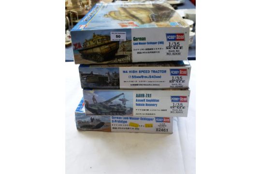 4 BOXED HOBBY BOSS MODEL KITS - Image 1 of 3