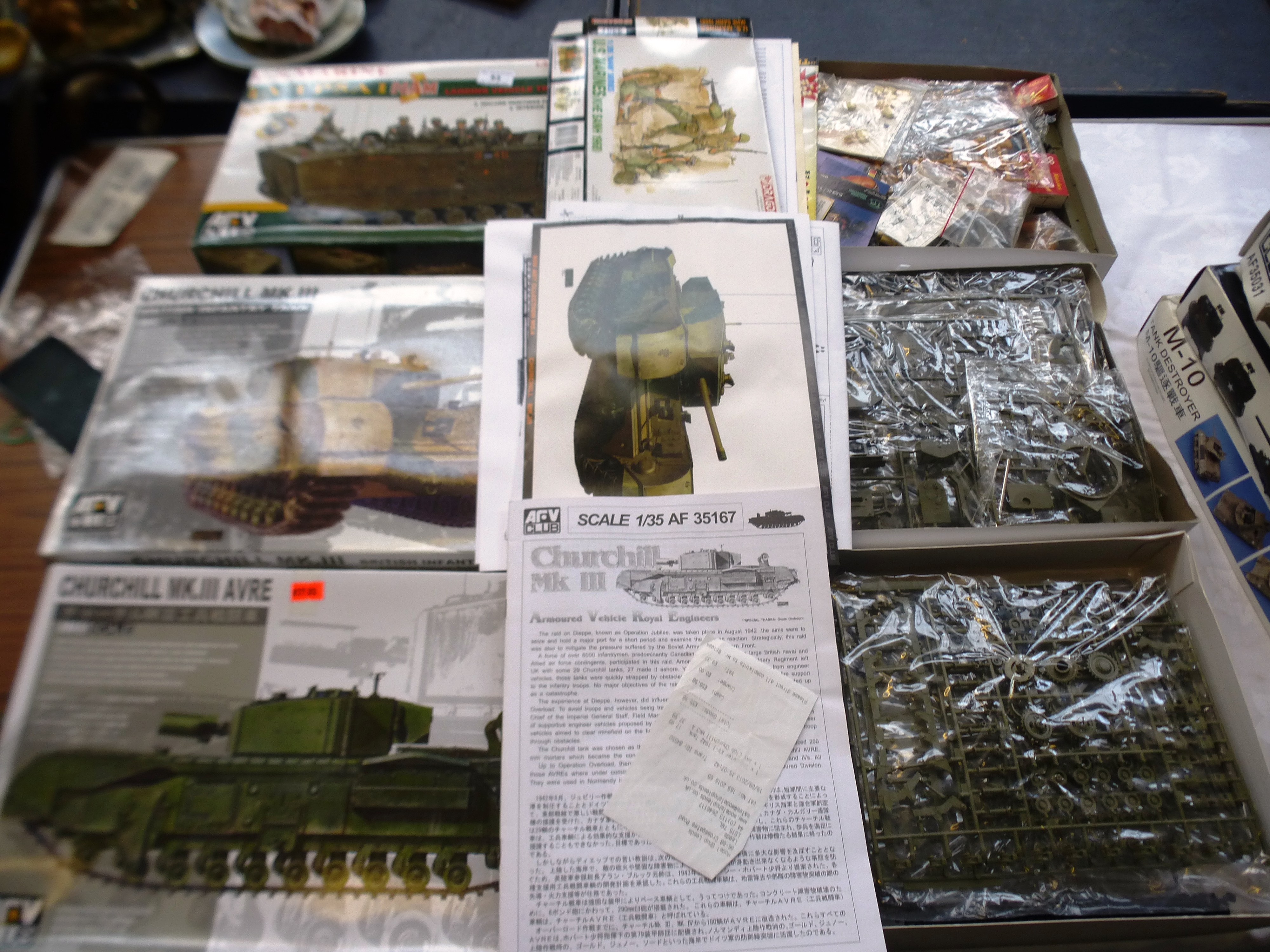 6 BOXED AFV CLUB MODEL KITS - Image 2 of 3