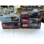 5 BOXED TRUMPETER MODEL KITS