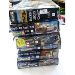 6 BOXED REVELL MODEL KITS