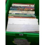 BOX OF ASSORTED MILITARY BOOKS AND AIRFIX MAGAZINES