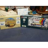 BOXED CORGI GUY ARAB BOURNEMOUTH BUS AND BOXED CORGI CLASSICS RM 560 STAGECOACH BUS