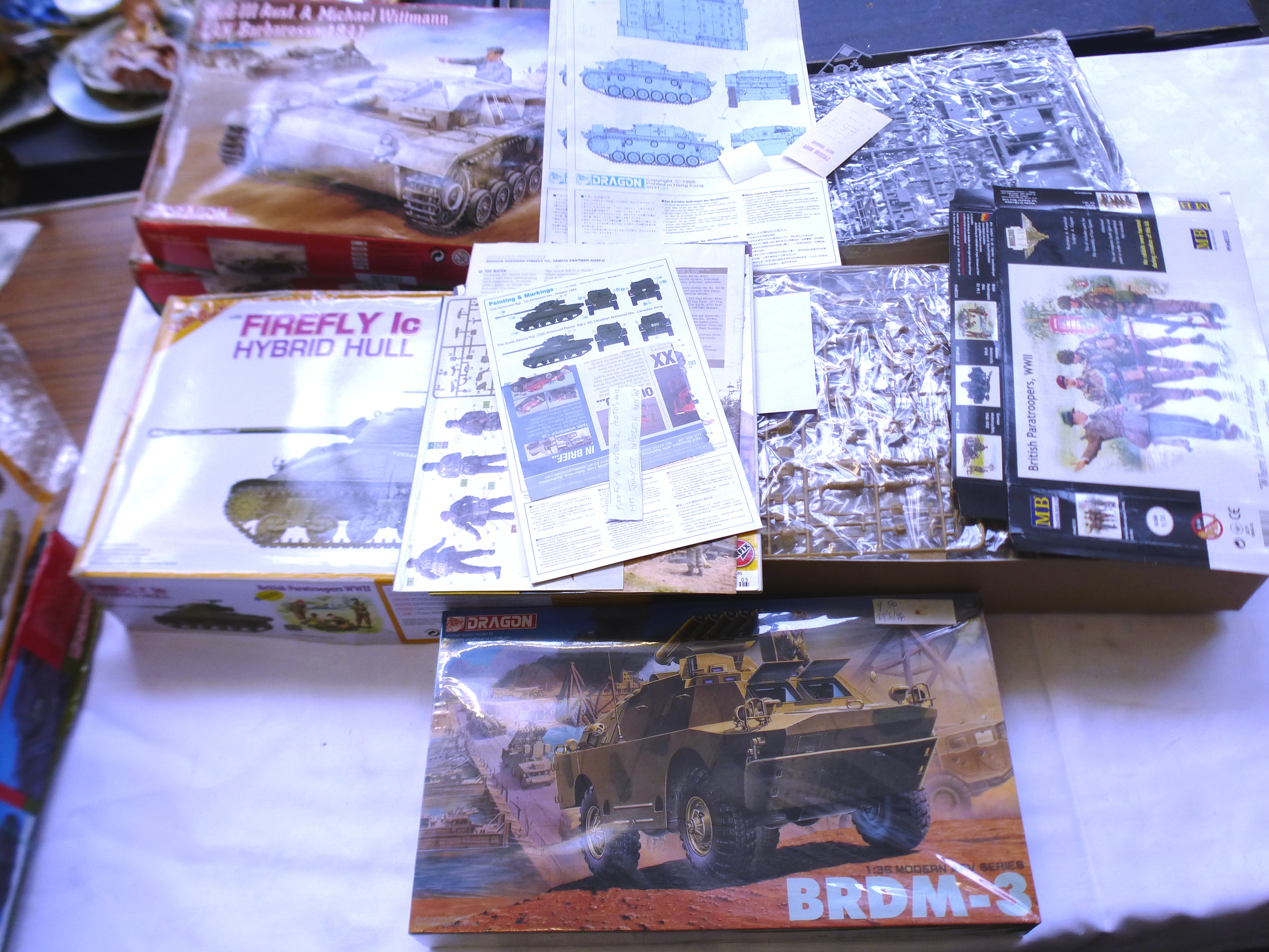 5 BOXED DRAGON MODEL KITS - Image 2 of 3