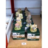 14 BOXED LILLIPUT LANE COTTAGES