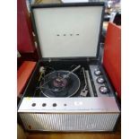 BUSH TRANSISTORISED RECORD PLAYER WITH GARRARD 2025TC DECK