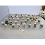 50 ASSORTED THIMBLES