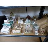 4 BOXED LILLIPUT LANE COTTAGES, 13 UNBOXED LILLIPUT LANE COTTAGES AND ANOTHER COTTAGE