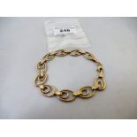 9K GOLD BRACELET W:5.6G