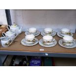 21 PIECE ORIENTAL TEASET