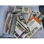 20 SETS OF MINT STAMPS WITH FIRST DAY COVERS