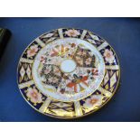 ROYAL CROWN DERBY PLATE D: 6.25"