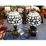 2 LA MEMBER TABLE LAMPS