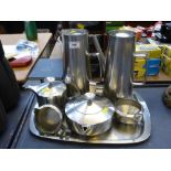 7 PIECE R. WELCH OLD HALL TEASET