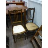 PAIR OF CHAIRS