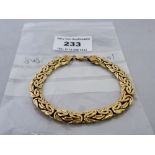 9K GOLD BRACELET W:10G