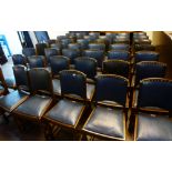 SET OF 42 MASONIC CHAIRS