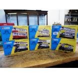 6 BOXED CORGI CLASSICS TRAMS