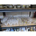 QUANTITY OF ASSORTED GLASSWARE