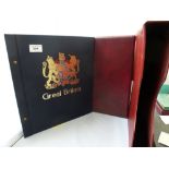 2 GREAT BRITAIN STAMP ALBUMS