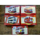 5 BOXED CORGI YORKSHIRE RIDER SERIES BUSES