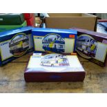 4 BOXED CORGI YORKSHIRE RIDER SERIES BUSES, BRADFORD AND LEEDS