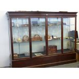 LARGE GLASS DISPLAY CABINET