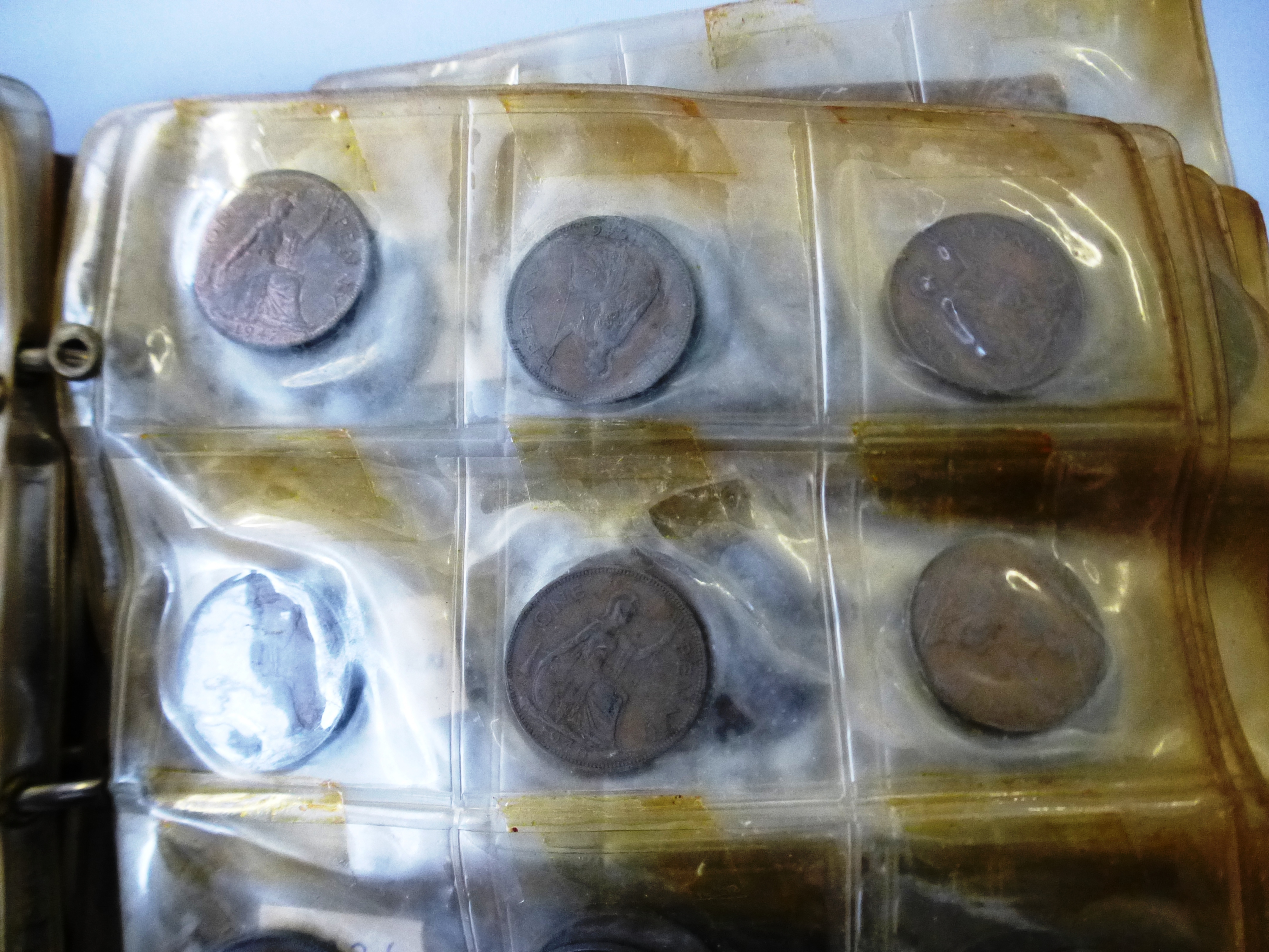 WADE COIN ALBUM WITH ASSORTED UK COINS - Image 6 of 15