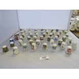 50 ASSORTED THIMBLES