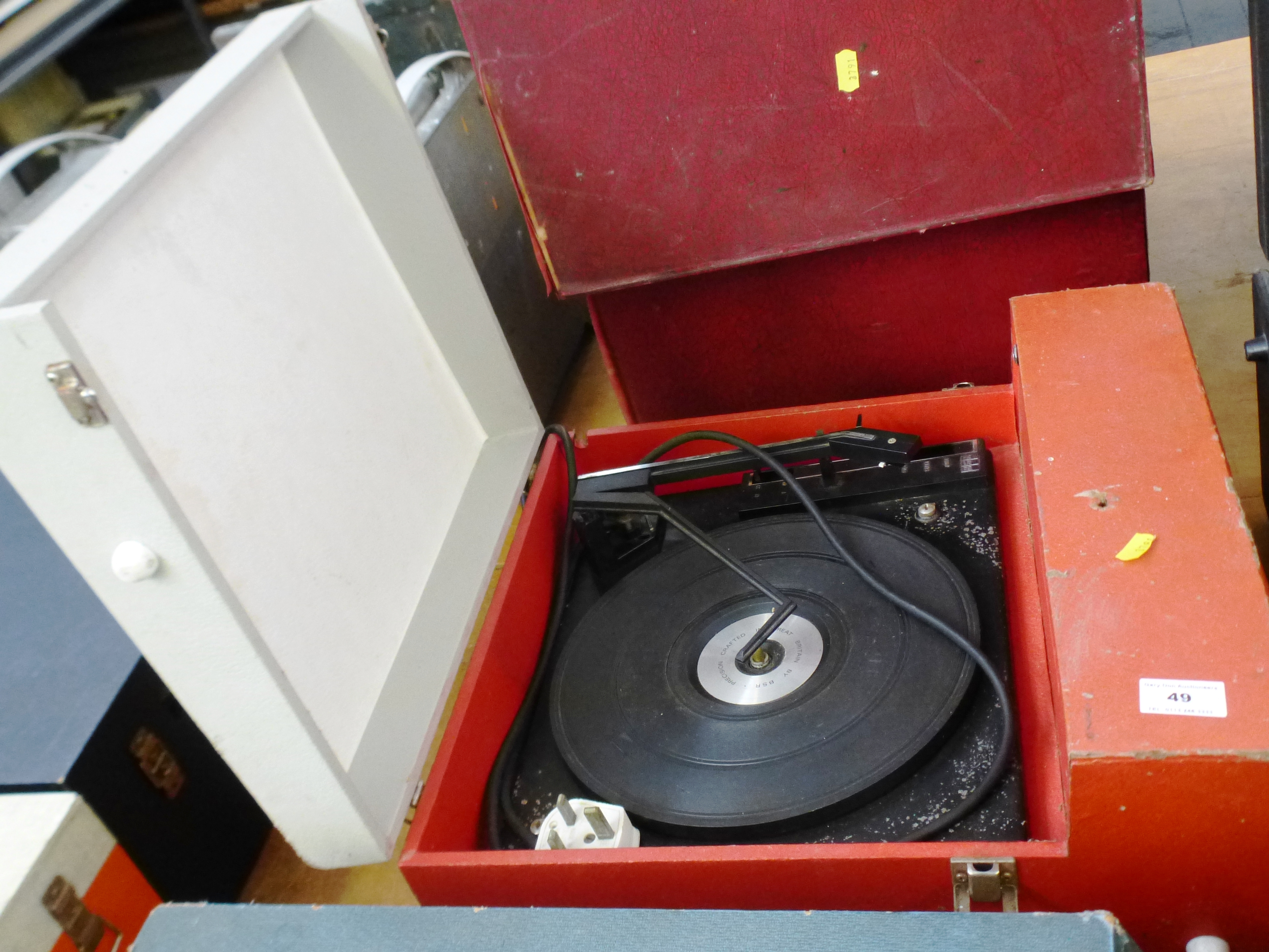 FIDELITY BSR RECORD PLAYER