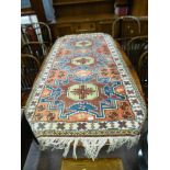 PATTERNED RUG 82" X 38"