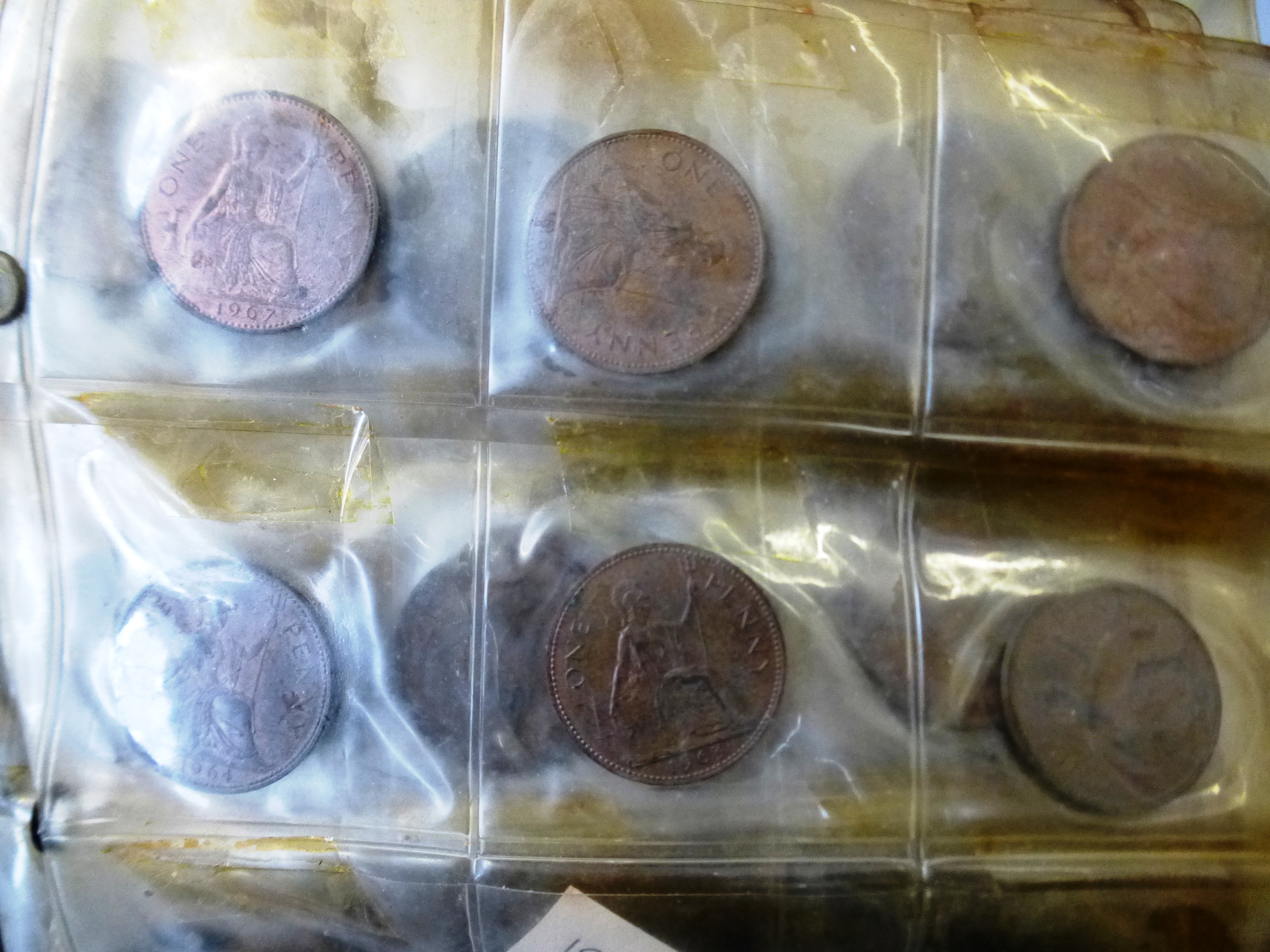 WADE COIN ALBUM WITH ASSORTED UK COINS - Image 3 of 15