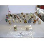 50 ASSORTED THIMBLES