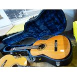 ALHAMBRA ACOUSTIC GUITAR WITH CASE