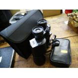 2 PAIRS OF BINOCULARS - HANIMEX CLASSIC SERIES AND SOURCE