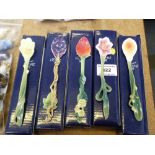 5 BOXED FRANZ SPOONS