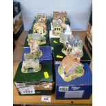 12 BOXED LILLIPUT LANE COTTAGES