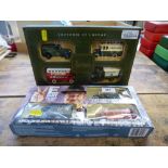 LLEDO VE DAY SET AND HARRODS VEHICLE SET