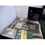 2 SILVER JUBILEE STAMP SETS AND 8 ASSORTED STAMP PRESENTATION PACKS