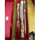 DOIDGE BLACKPOOL CARVING SET IN CASE