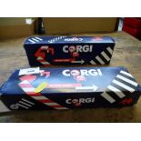 2 BOXED CORGI CONTAINER TRUCKS