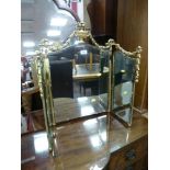 GILT DRESSING TABLE MIRROR