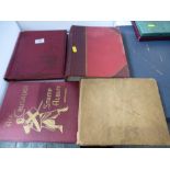 3 STAMP ALBUMS AND AN EMPTY 'ACE CRUSADER' STAMP ALBUM