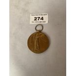 WW1 medal awarded to 26190 GNR.T Chapman, R.A