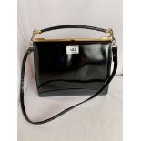 Matchmakers by Lotus black leather handbag